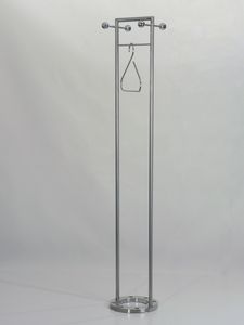 appendiabiti da terra / moderno / in acciaio inossidabile / contract