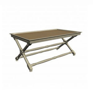 tavolino basso classico / in legno / rettangolare / da interno