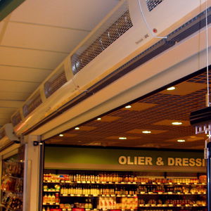 barriera d'aria da soffitto