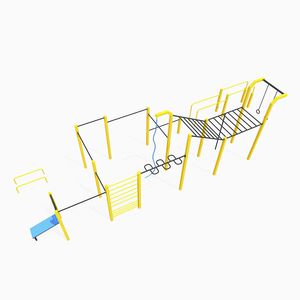attrezzature di street workout per spazio pubblico
