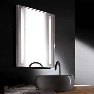 specchio da bagno a muro