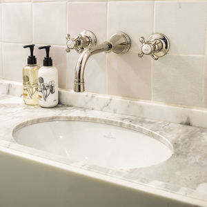 miscelatore doppio comando per lavabo 1