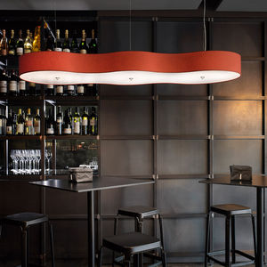 lampada a sospensione / moderna / in cotone / in Plexiglas®