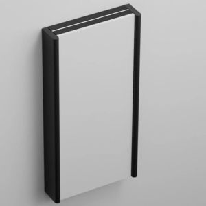 mobile pensile per bagno con specchio con illuminazione integrata 1