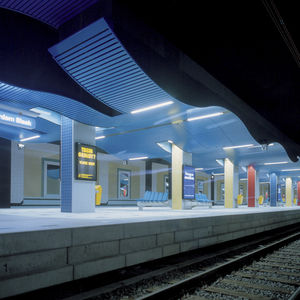 soffitto in alluminio