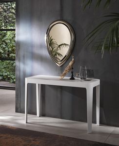 consolle moderna / in frassino / in ceramica / rettangolare