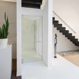 rivestimento per porta in vetro temprato