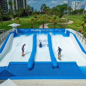 flowrider per parco acquatico