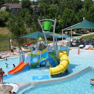 struttura ludica per parco acquatico