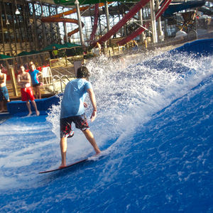 flowrider per parco acquatico