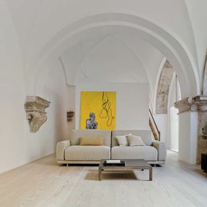 divano modulare / moderno / in tessuto / 2 posti