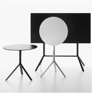 tavolo da bistrot moderno / in alluminio / in HPL / in MDF