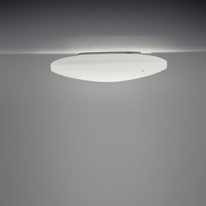 plafoniera moderna / tonda / in vetro soffiato / LED