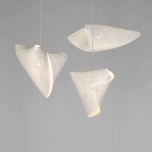 lampada a sospensione / moderna / in maglia di acciaio inossidabile / alogena
