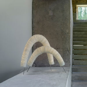 lampada da tavolo / design originale / in acciaio inossidabile / LED