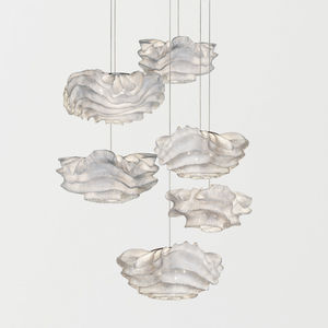 lampada a sospensione / moderna / in maglia di acciaio inossidabile / a incandescenza