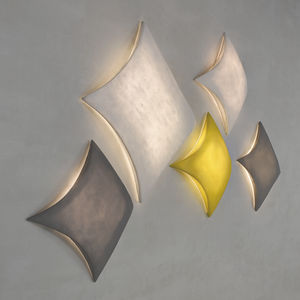 applique moderna / in maglia di acciaio inossidabile / LED / alogena