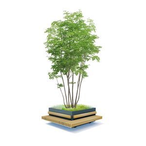 fioriera in plastica riciclata 1