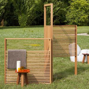 separatore di spazi in legno