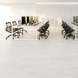 pavimento laminato a quadrotte in HDF / flottante / aspetto pietra / per uso domestico