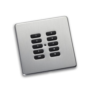 tastiera di controllo per sistema domotico / per lampadario / a muro / wireless