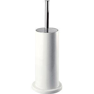 scopino per WC in metallo cromato / in ceramica / da pavimento