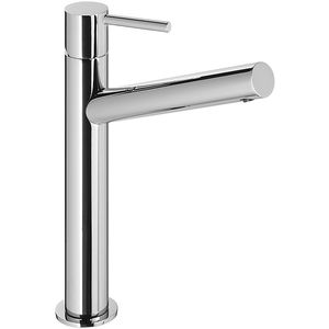 miscelatore per lavabo / in metallo cromato / da bagno / 1 foro