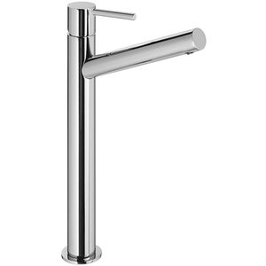 miscelatore per lavabo / in metallo cromato / da bagno / 1 foro