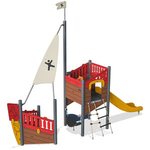 struttura ludica per parco giochi / in HPL / modulare