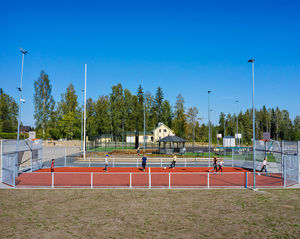 impianto sportivo polivalente per parco giochi