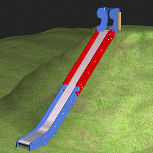 scivolo su collinetta