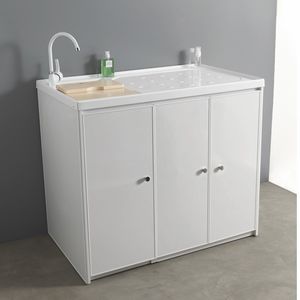 mobile con lavabo per uso residenziale