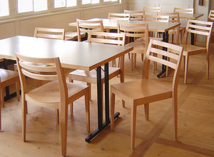 sedia da ristorante contemporanea