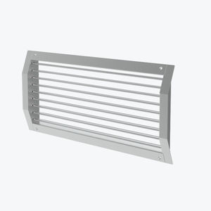 griglia di ventilazione in acciaio galvanizzato