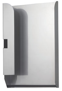 distributore di salviette da parete / in acciaio inox