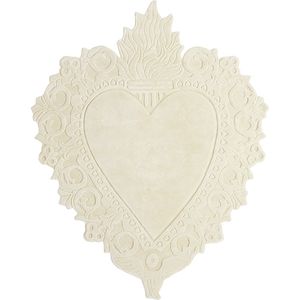 tappeto moderno / a tinta unita / in seta / tufted a mano