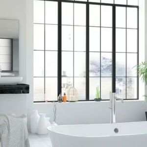 specchio da bagno a muro