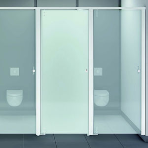 cabina per bagni pubblici in vetro 1