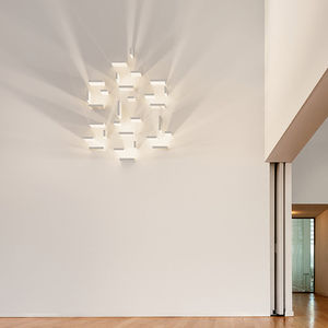applique moderna / in vetro / in vetro borosilicato / LED