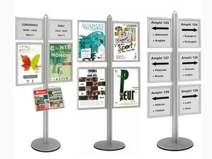 cartello pubblicitario da interno