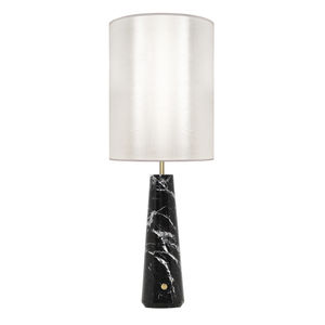lampada da tavolo / moderna / in seta / in marmo