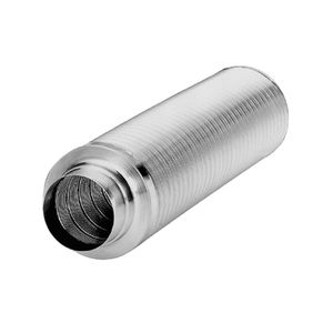 silenziatore per fori di ventilazione in acciaio galvanizzato