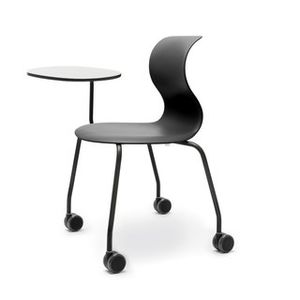 sedia moderna / con rotelle / con contenitore / con tavoletta