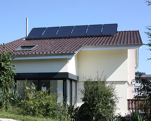 pannello solare termico piano