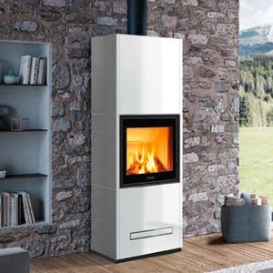 rivestimento per camini contemporaneo
