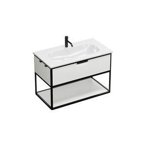 lavabo con cassetti integrati