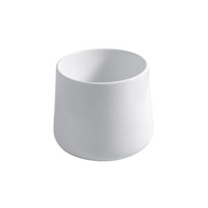 lavabo da appoggio / tondo / in ceramica / moderno