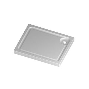 piatto doccia rettangolare / da incasso / in ceramica / antiscivolo