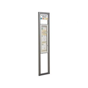 totem di segnalazione / per spazio pubblico