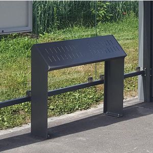 panca per spazi pubblici seduto-in piedi